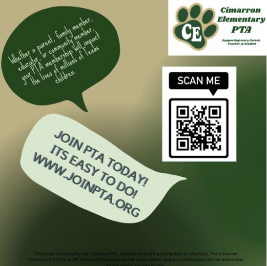 Join PTA at www.JOINPTA.ORG